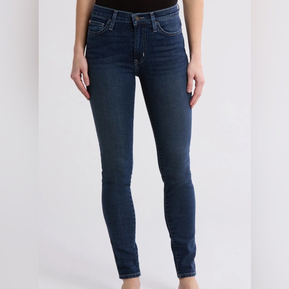 hudson blair high rise skinny jeans